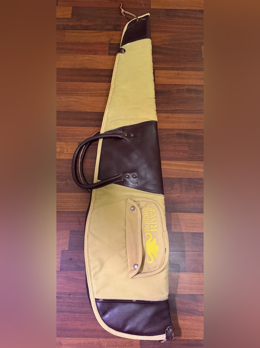 Buffalo River 50” Canvas and Leather Rifle Slip / Gun Case